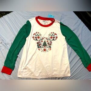 Disney Christmas shirt, new with tags size small